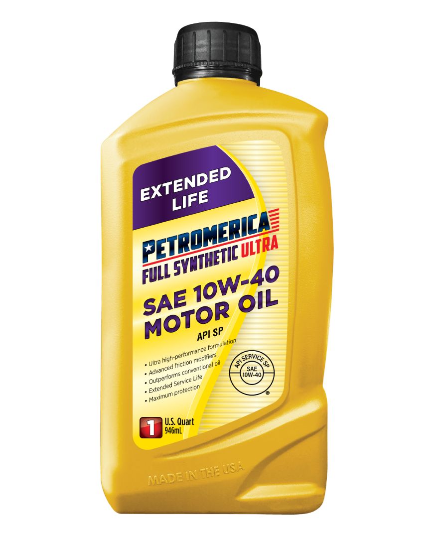 Petromerica Full Synthetic ULTRA SAE 10W-40 SP Motor Oil